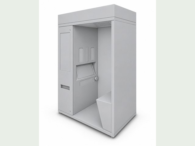 ID photo booth — design concept