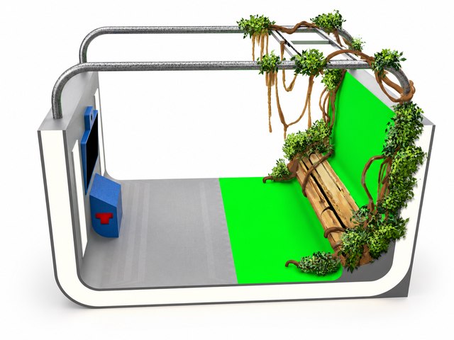 Themed photo room — design concept