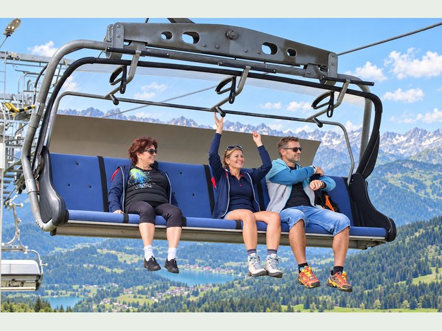 Chairlift souvenir photo